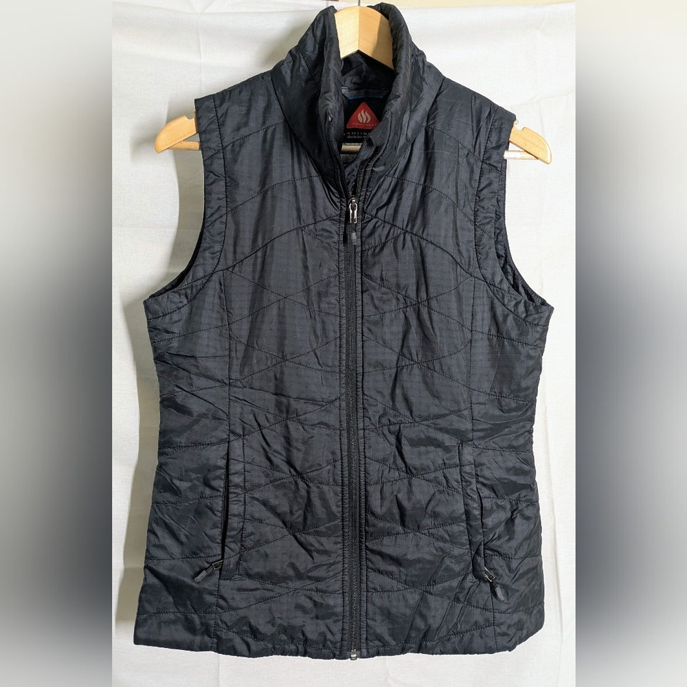 Columbia Black Quilted Vest